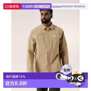 欧洲直邮Arc'teryx 始祖鸟Cronin Cotton Overshirt 男士新款外套