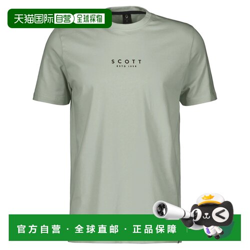 欧洲直邮SCOTT 男士户外T恤 10864311894362 CO 灰色 T-Shirt Sco