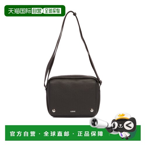 香港直邮LOEWE 男士单肩包 BANBA73X081220 AW2026 黑色 字母单肩