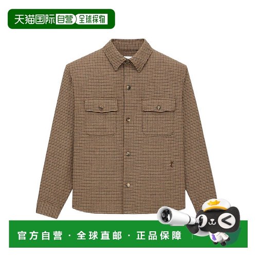 香港直邮Saint Laurent 翻领长袖休闲夹克 843378YZ9CH