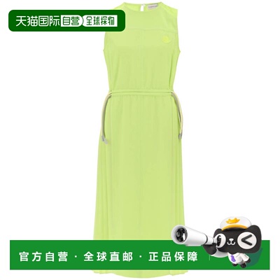 1h可退 欧洲直邮MONCLER 女士连衣裙 2G00004597FZ8B4 SS2024 绿