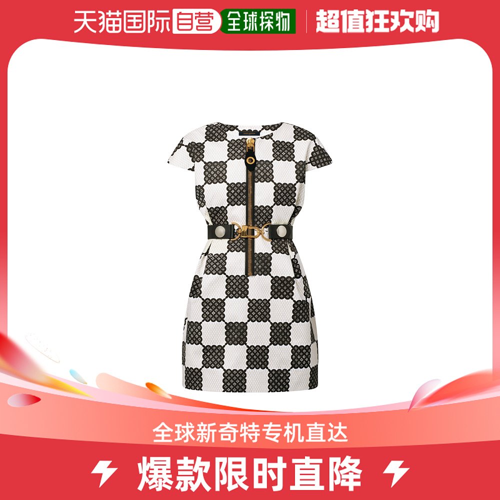 欧洲直邮LOUIS VUITTON(路易威登) 女士BUBBLE DAMIER XXL 连衣裙