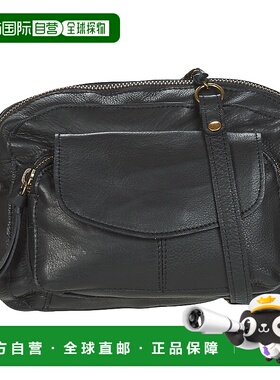 欧洲直邮Pieces 女士 PCNAINA 斜挎包 黑色单肩包手提包枕头包