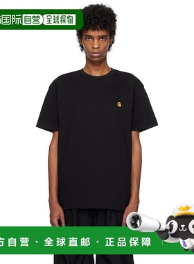香港直邮CARHARTT WIP 男士 黑色 Chase T 恤 I026391