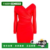 香港直邮Balenciaga 巴黎世家 女士 1h可退 高雅连衣裙 red红色
