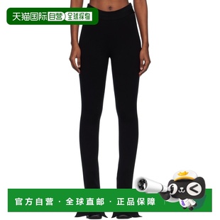 黑色 女士 Bootcut Interlock 1h可退 长裤 香港直邮Courreges