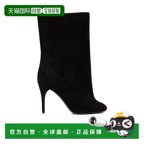 香港直邮ALAIA 女士高跟鞋 AA3B098CK177999 AW2025 黑色 圆头踝