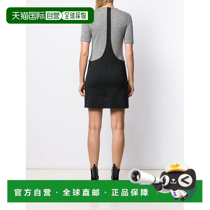 香港直邮Givenchy 双色短款羊毛连衣裙 BW20P430DM
