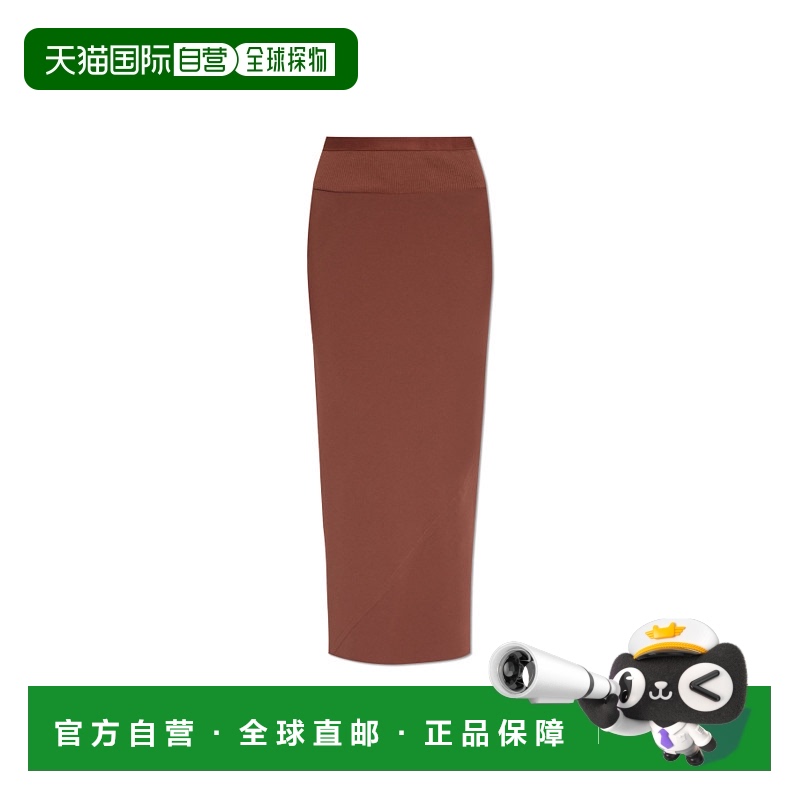 欧洲直邮RICK OWENS 女士半身裙RP02D3334HY93真丝包臀裙鱼尾裙