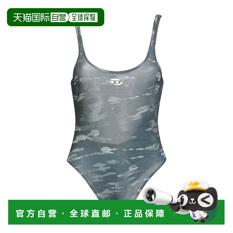 香港直邮Diesel 迪赛 女士 One-piece 泳衣 blue蓝色 舒适时尚