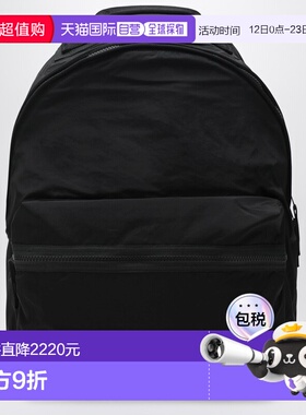 1h可退 香港直邮Stone Island 石头岛 男士 黑色尼龙金属背包 S15