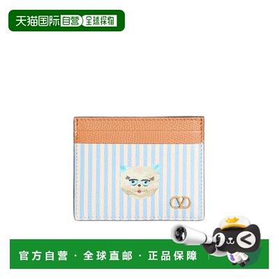 1h可退 香港直邮VALENTINO 男士钱包 YP0AP4AXU9VM CO 蓝色 猫咪