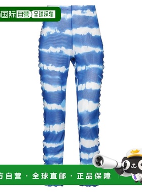 香港直邮moschino 爱莫斯奇诺 女士 打底裤 blue蓝色 舒适时尚