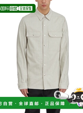 1h可退 香港直邮rick owens 瑞克 欧文斯 男士 OUTERSHIRT DINGE