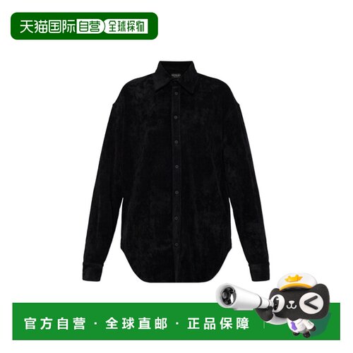 1h可退 香港直邮BALENCIAGA 女士衬衫 850976TTV021000 AW2025 黑