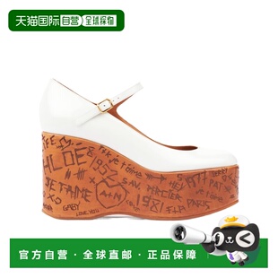 1h可退 香港直邮Chloe Maxime坡跟鞋 C25A12KSG