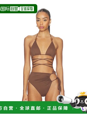 1h可退 香港直邮magda butrym 女士 三角比基尼上装 627426