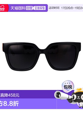 1h可退 香港直邮Michael Kors 迈克高仕 女士 黑色醋纤太阳眼镜 0
