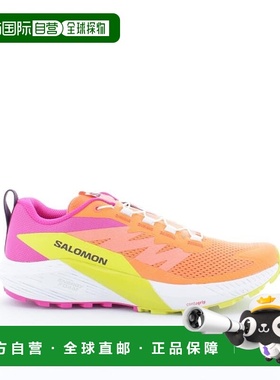 自营欧洲直邮Salomon萨洛蒙 SENSE RIDE 5女士橙色户外鞋