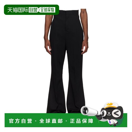 1h可退 香港直邮RICK OWENS 男士正装裤 RU01F2351WT09BLACK SS20