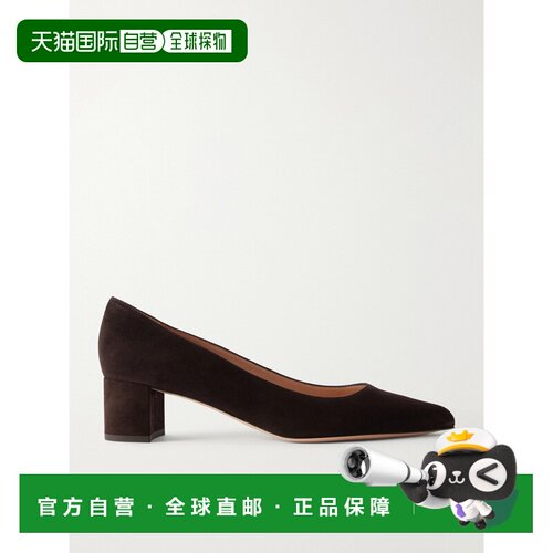 1h可退Gianvito Rossi 吉安维托 罗西 女士 Piper 45 绒面革浅高