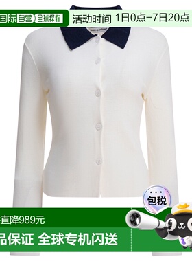 1h可退 香港直邮Self-Portrait 女士 浅褐色羊毛针织衫 PF25097CC