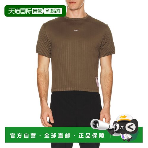 1h可退 香港直邮Satisfy 男士 Auralite 褶裥T恤衬衫 21021OLSA