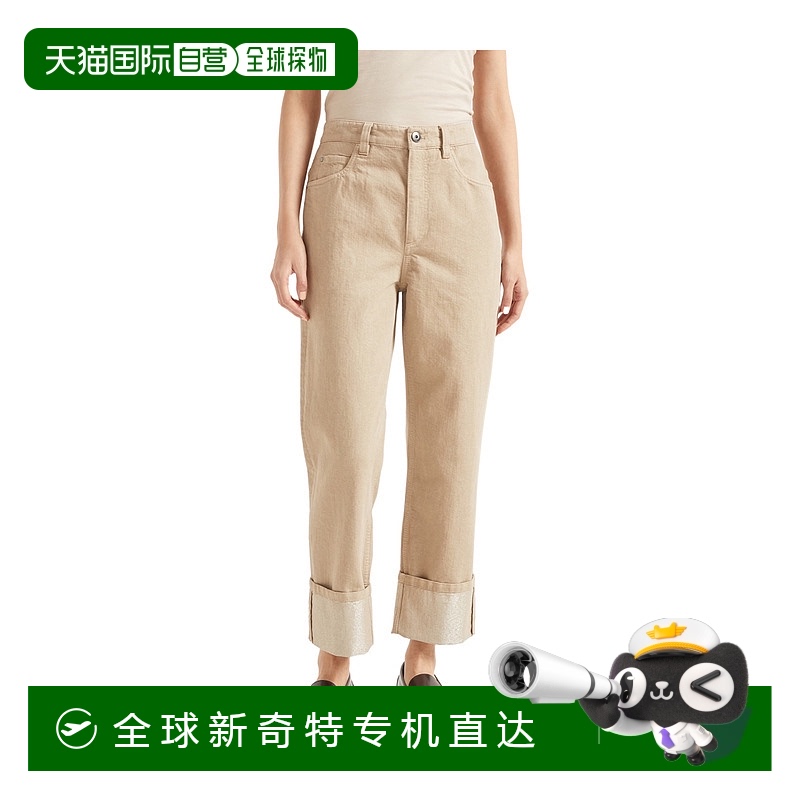 香港直邮Brunello Cucinelli 腰带环牛仔裤 MA176P5994