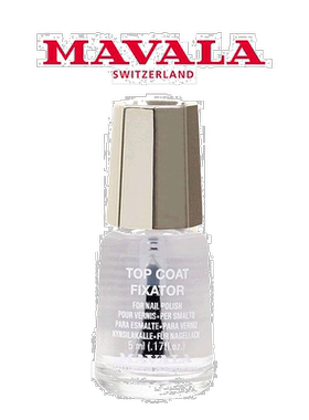 欧洲直邮Mavala亮光指甲油5ml*2瓶装 持久正品