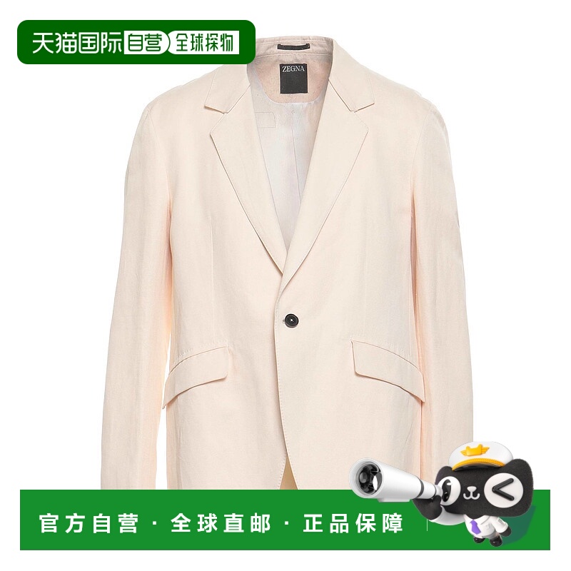 香港直邮zegna 杰尼亚 男士 西装外套 beige米色 舒适时尚