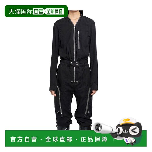 香港直邮Rick Owens 工装拉链连体衣 RP02B6550FL连体裤