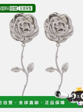 香港直邮magda butrym 女士 花朵耳环 metal金属色 舒适时尚配饰
