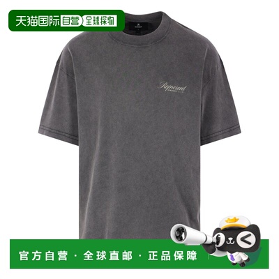 香港直邮Represent 男士 and Polos T恤灰色上衣 OCM4120147