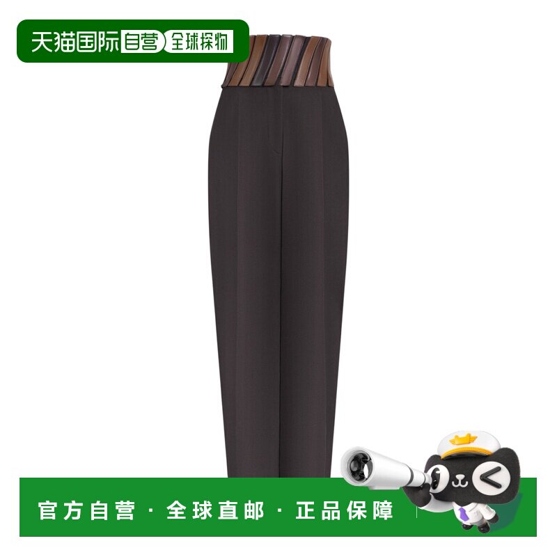 1h可退 香港直邮Alaia 高腰休闲裤 AA9P1302T612C西装裤