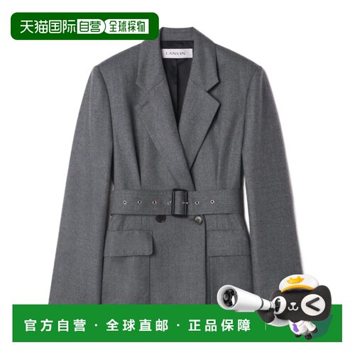 香港直邮LANVIN 女士夹克 RWJA00176383A26100 AW2026 灰色