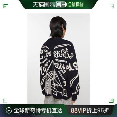 欧洲直邮Acne Studios 徽标提花毛衣