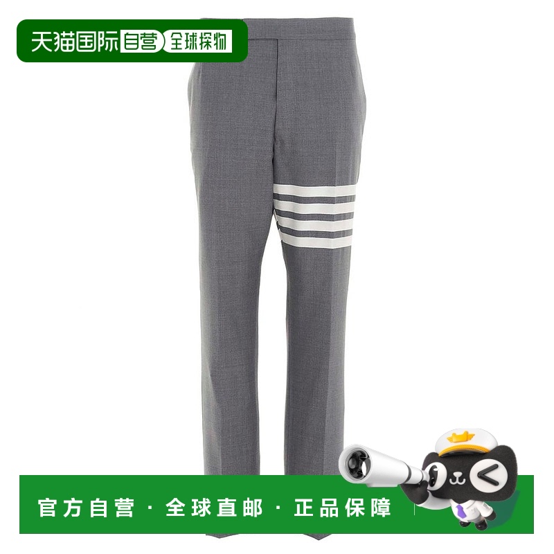 香港直邮Thom Browne 汤姆 布朗 男士 4 条纹长裤 MTC001A06146
