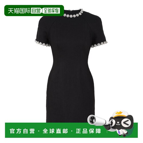 香港直邮ZIMMERMANN 女士连衣裙 7157DC261BLK SS2026 黑色 短袖