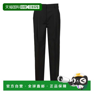 付款1h内可退 香港直邮toteme 女士 图腾褶裥细节长裤 261WRB0340