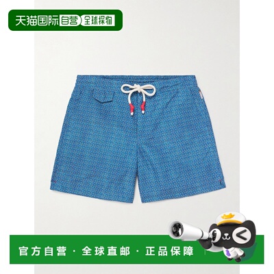 香港直邮1h可退 Orlebar Brown 男士 Riptide 标准版直筒中长印花