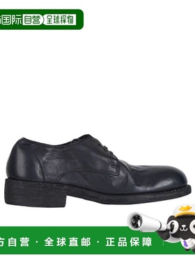 香港直邮Guidi 绑带商务正装鞋 992 BLKT