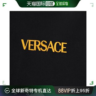 1004014 香港直邮VERSACE 卫衣黑色 1A02893 男士 1B000