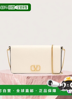 【99新未使用】香港直邮Valentino VLogo标识翻盖单肩包 WP0Y63SN
