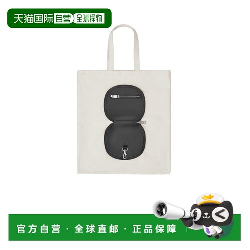 香港直邮Tod's 帆布和皮革手提包托特包 折叠包XAWMSKWA400UQQ