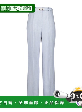 香港直邮Zimmermann 腰带环休闲裤 7001PC261