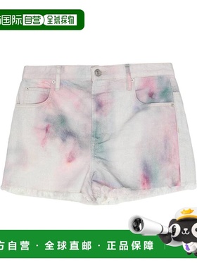 1h可退 香港直邮ISABEL MARANT 女士 牛仔短裤 purple紫色 舒适时