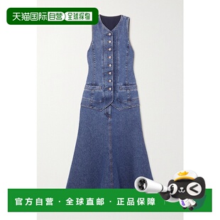 领两件套牛仔连衣裙 香港直邮Chloe 女士 CHC23SDR08167 蔻依