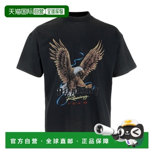 1h可退 香港直邮Represent 男士 T恤 M0519803 black黑色 舒适时