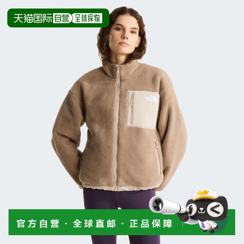 自营欧洲直邮The North Face北面 Yumiori女士聚酯纤维可逆抓绒夹