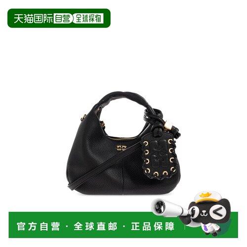 1h可退 香港直邮GANNI 女士手提包 A69765894099 SS2026 黑色 BOR